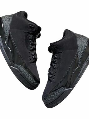Nike Air Jordan 3 Retro III Black Cat 2025 Suede CT8532-001 Mens Size 9